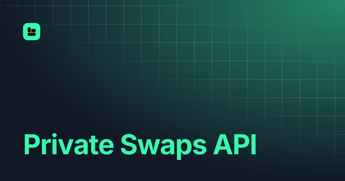Private Swaps API | Baltex Docs